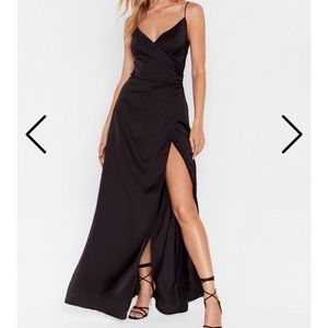 Nasty Gal Sage Maxi Dress
